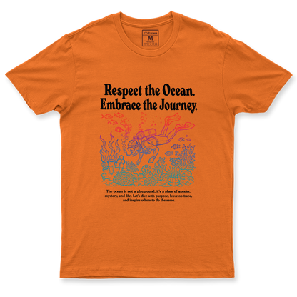 Drifit Shirt: Respect Ocean