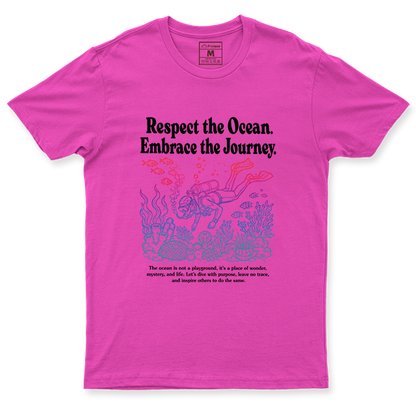 Drifit Shirt: Respect Ocean