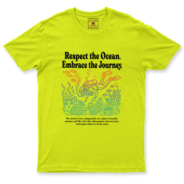 Drifit Shirt: Respect Ocean