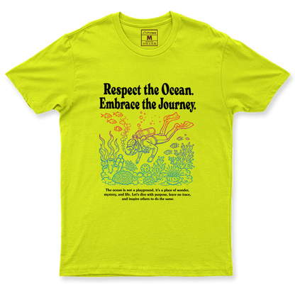 Drifit Shirt: Respect Ocean