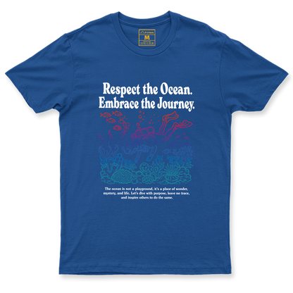 Drifit Shirt: Respect Ocean