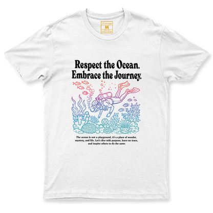 Drifit Shirt: Respect Ocean