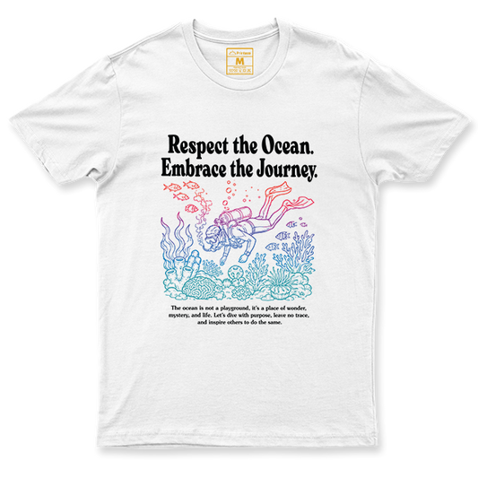 Drifit Shirt: Respect Ocean