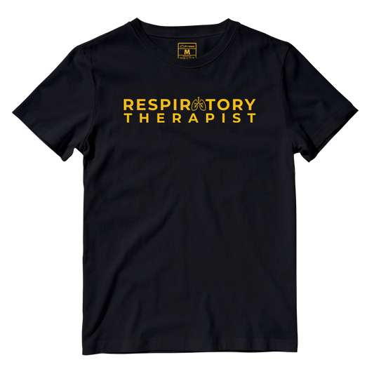 Cotton Shirt: Respiratory Therapist Yellow