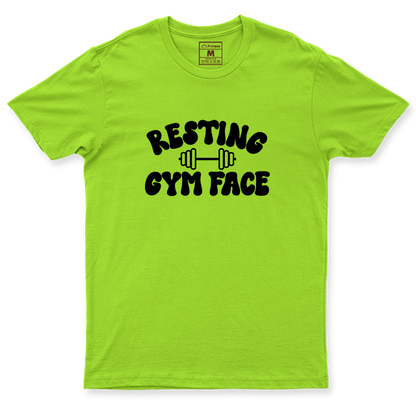 Drifit Shirt: Resting Gym Face