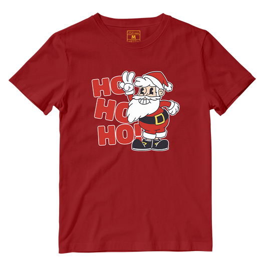 Cotton Shirt: Retro Santa