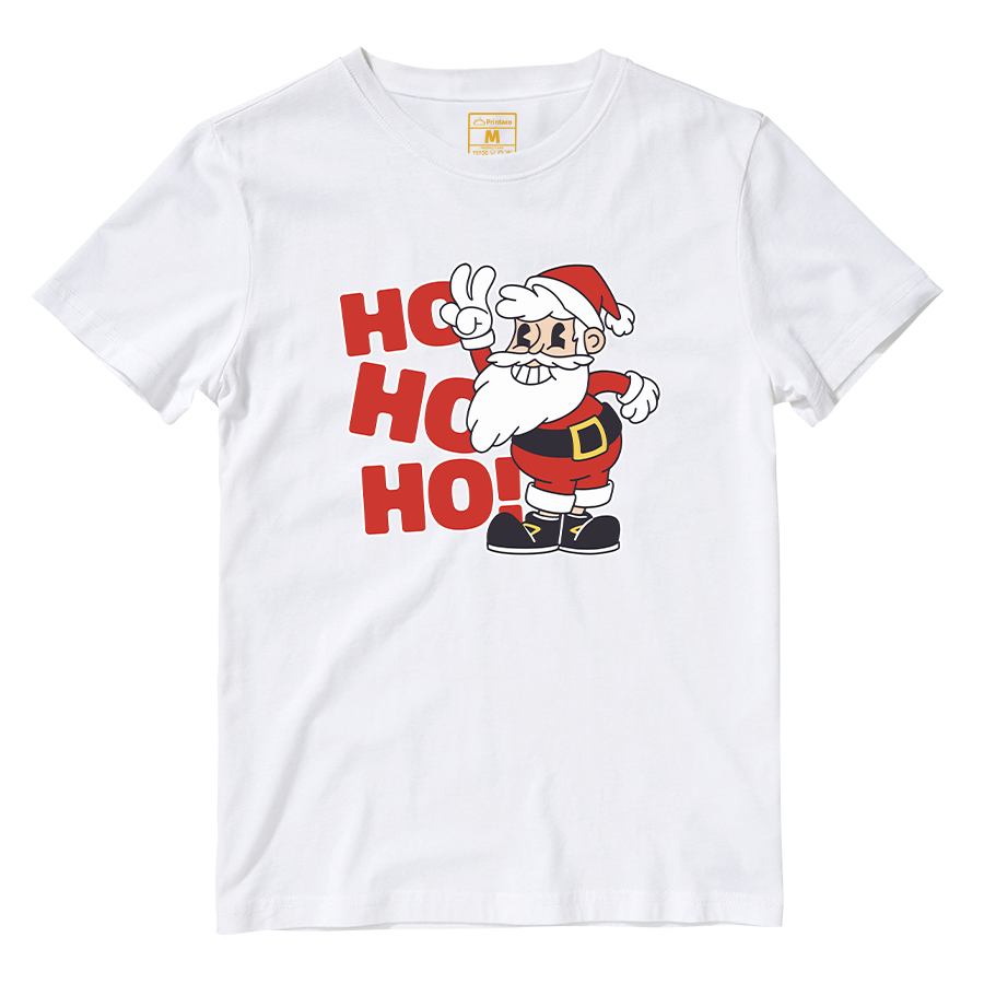 Cotton Shirt: Retro Santa