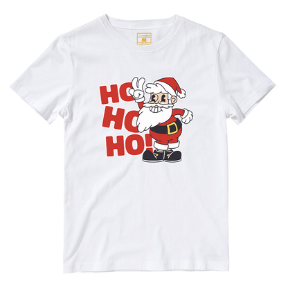 Cotton Shirt: Retro Santa