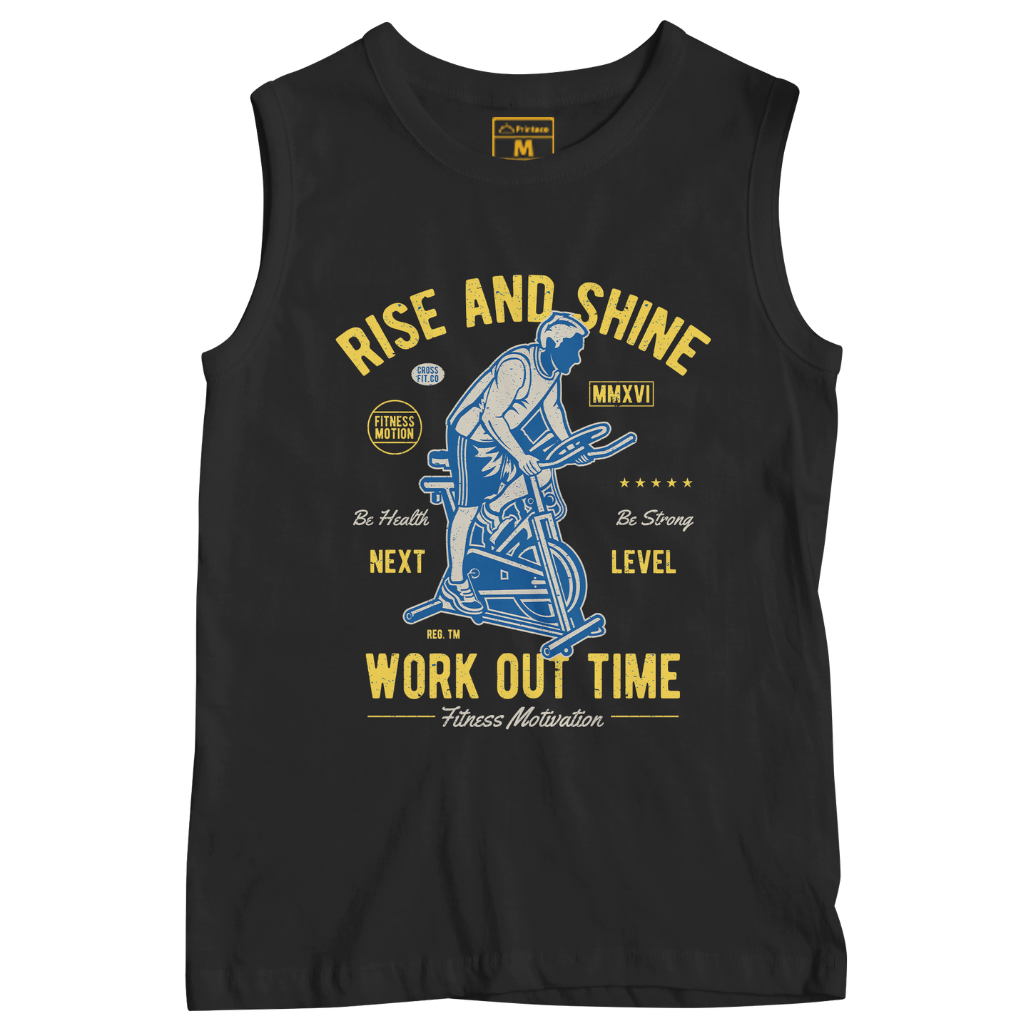 Sleeveless Drifit Shirt: Rise and Shine