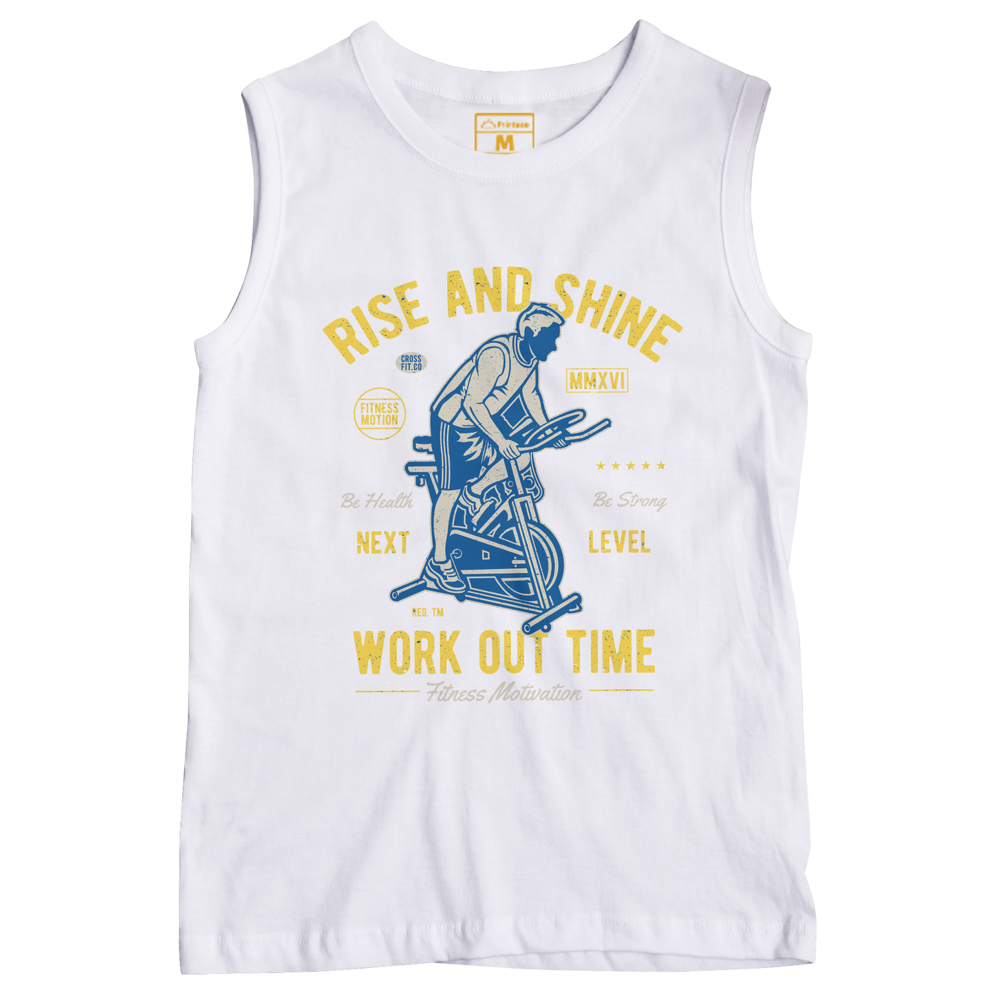 Sleeveless Drifit Shirt: Rise and Shine