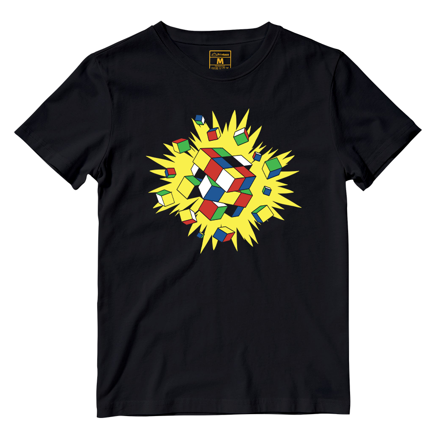 Cotton Shirt: Rubik's Bomb