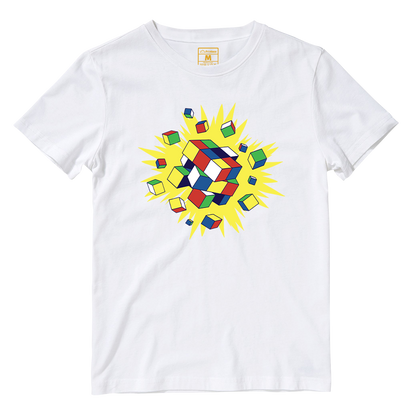 Cotton Shirt: Rubik's Bomb