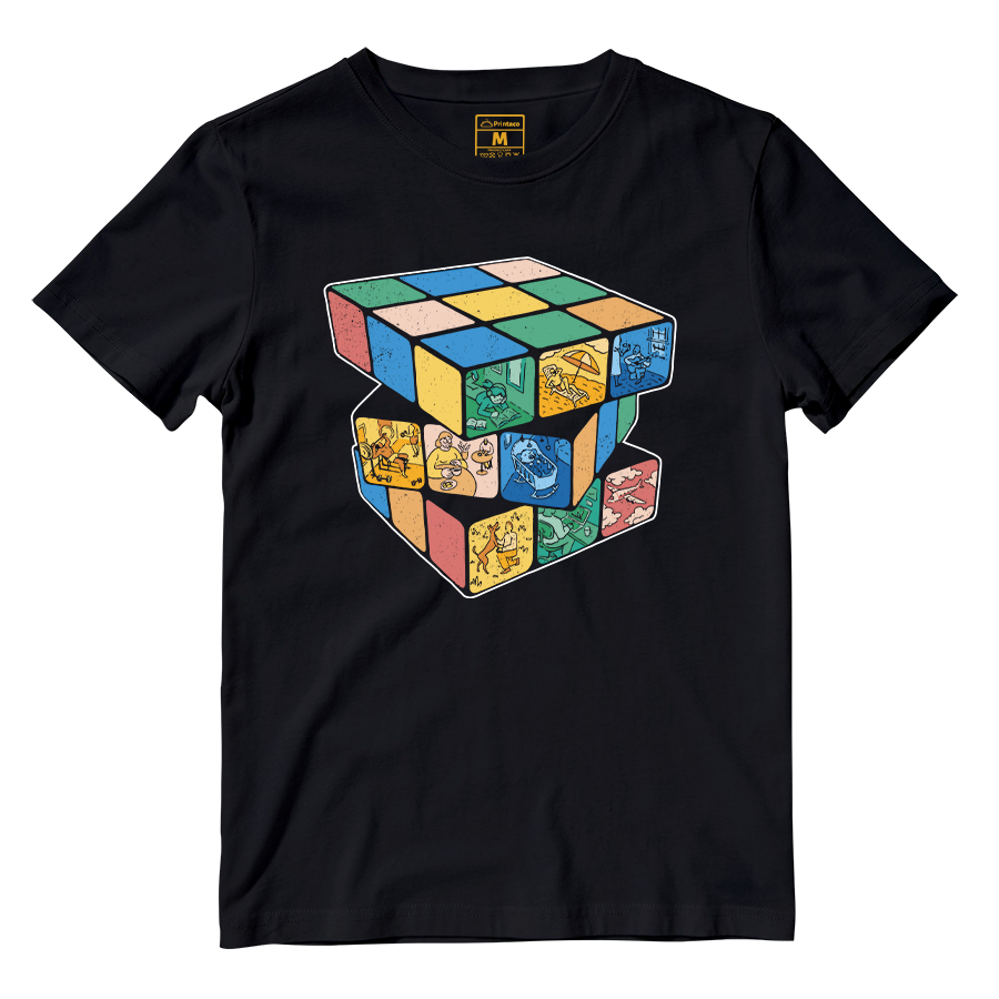 Cotton Shirt: Rubik's Life