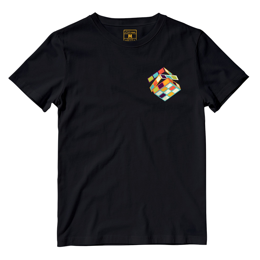 Cotton Shirt: Rubik's Pocket Tee