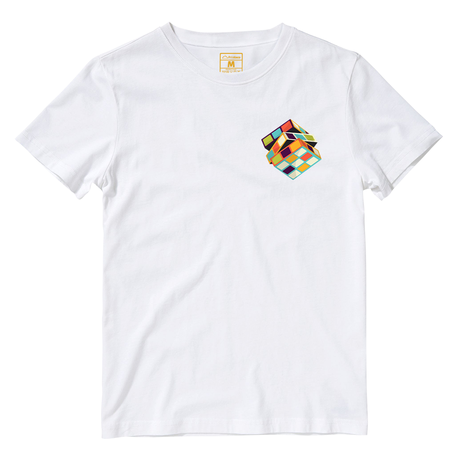 Cotton Shirt: Rubik's Pocket Tee