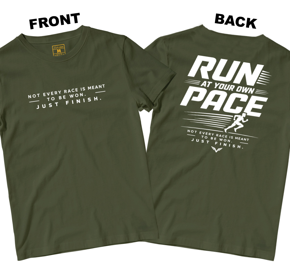 Drifit Shirt: Run Pace (Front and Back)