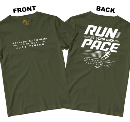 Drifit Shirt: Run Pace (Front and Back)