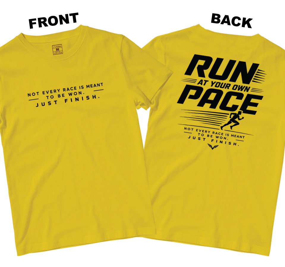 Drifit Shirt: Run Pace (Front and Back)