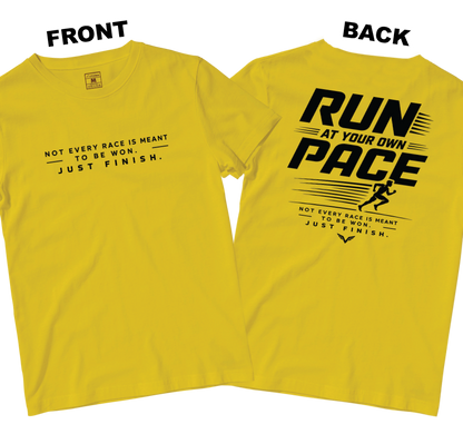 Drifit Shirt: Run Pace (Front and Back)