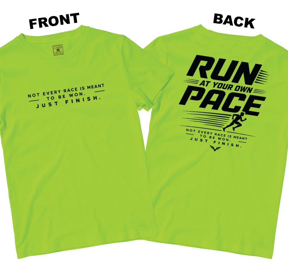 Drifit Shirt: Run Pace (Front and Back)