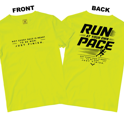 Drifit Shirt: Run Pace (Front and Back)