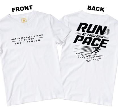 Drifit Shirt: Run Pace (Front and Back)