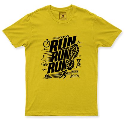 Drifit Shirt: Run Run Icons