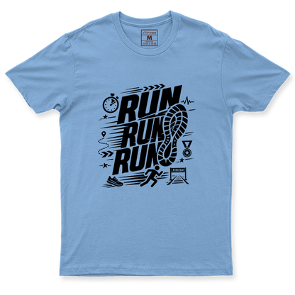 Drifit Shirt: Run Run Icons