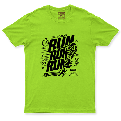 Drifit Shirt: Run Run Icons