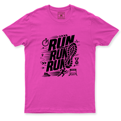 Drifit Shirt: Run Run Icons