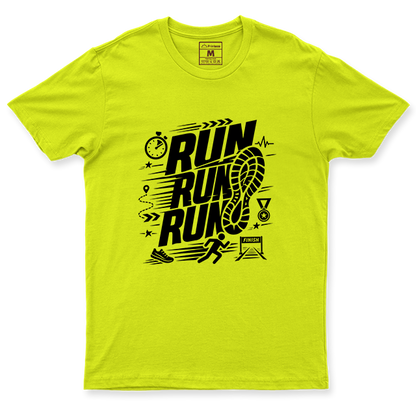 Drifit Shirt: Run Run Icons