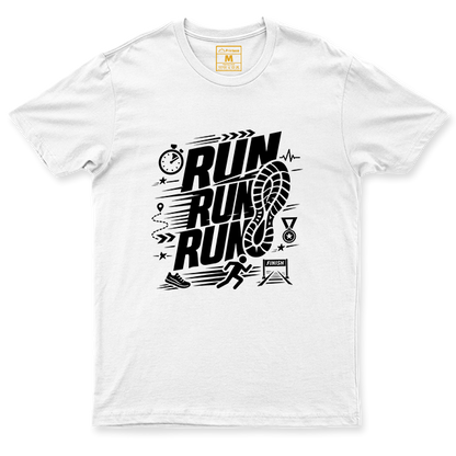 Drifit Shirt: Run Run Icons