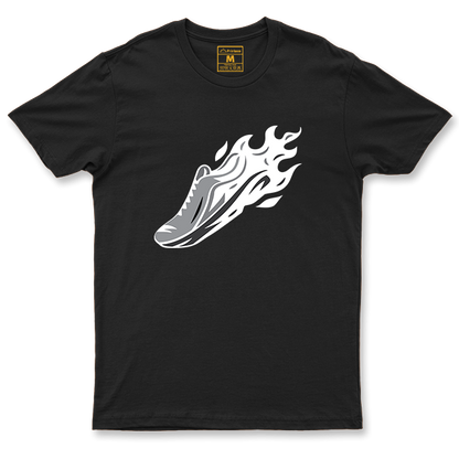 Drifit Shirt: Runner Fire