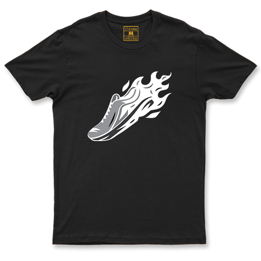 Drifit Shirt: Runner Fire