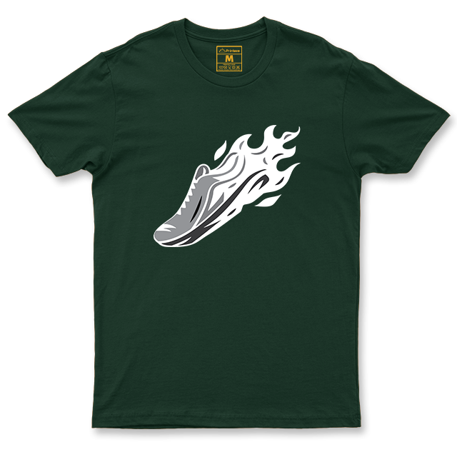 Drifit Shirt: Runner Fire