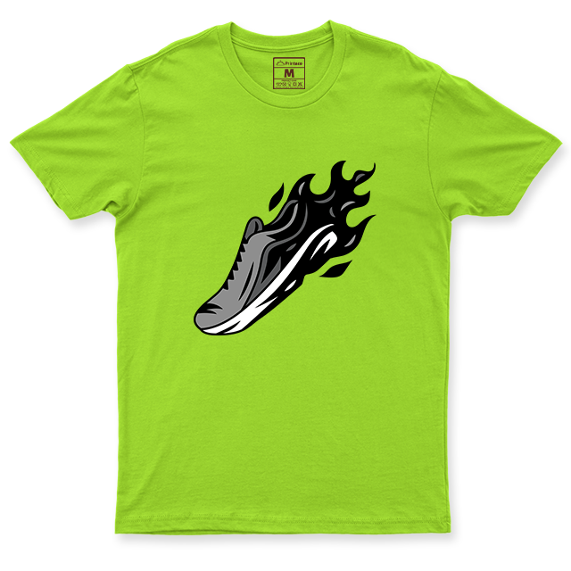 Drifit Shirt: Runner Fire