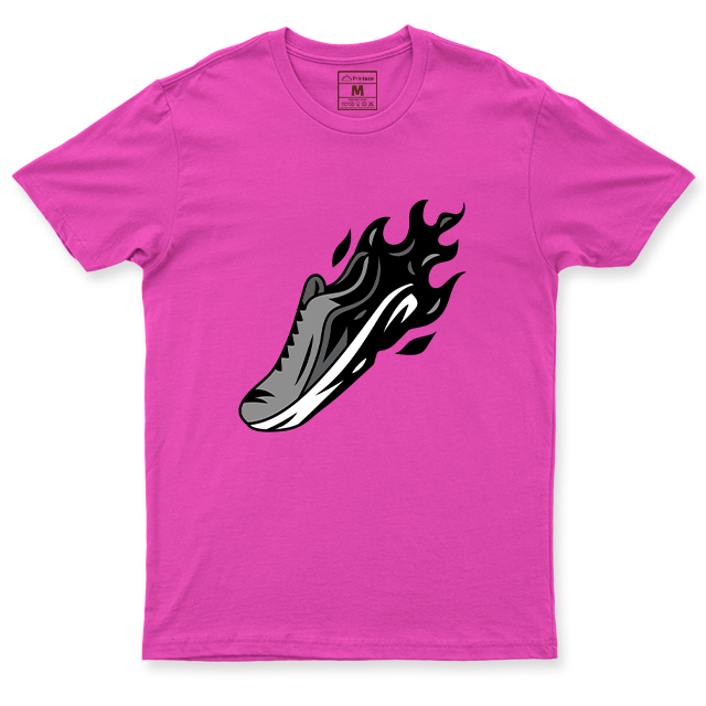 Drifit Shirt: Runner Fire