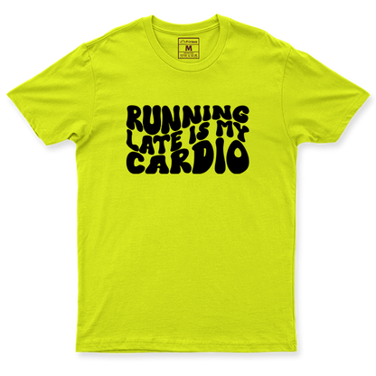 Drifit Shirt: Running Late Cardio