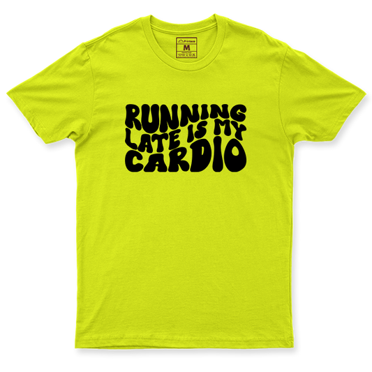 Drifit Shirt: Running Late Cardio