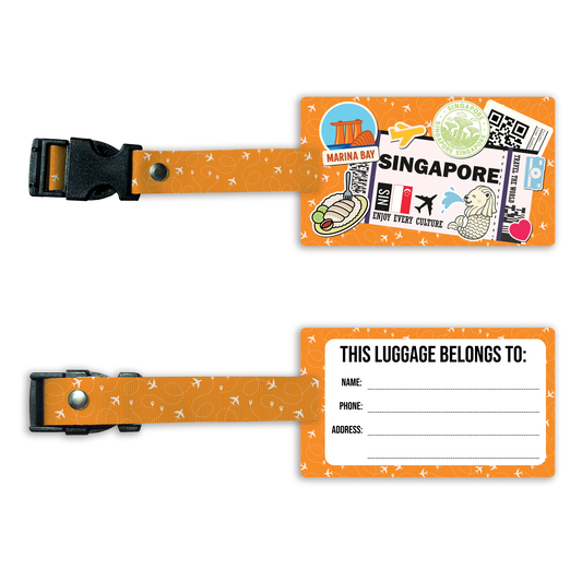 Bag Tag: Travel Singapore