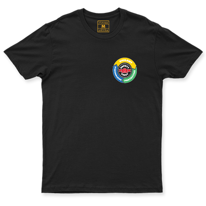 Drifit Shirt: Safety First Badge