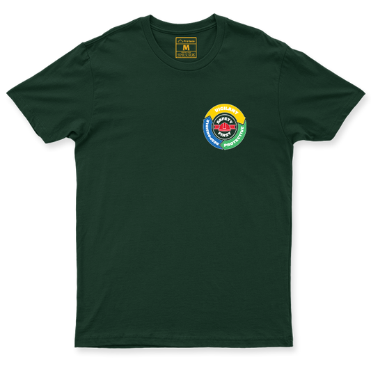 Drifit Shirt: Safety First Badge