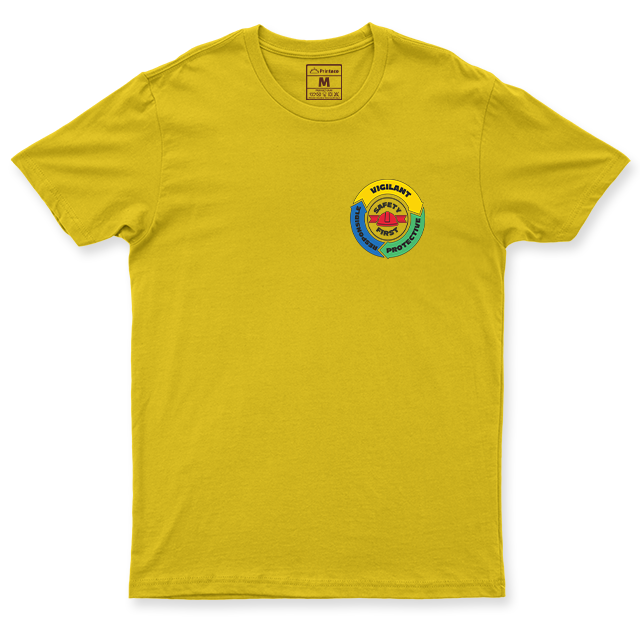 Drifit Shirt: Safety First Badge