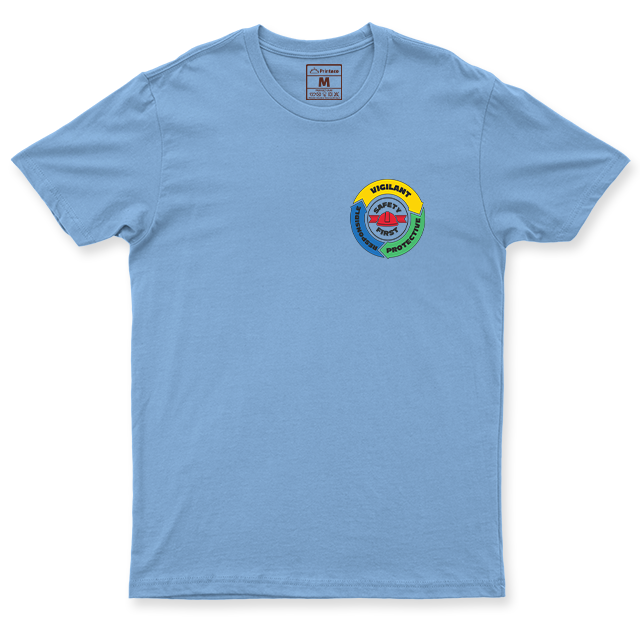 Drifit Shirt: Safety First Badge