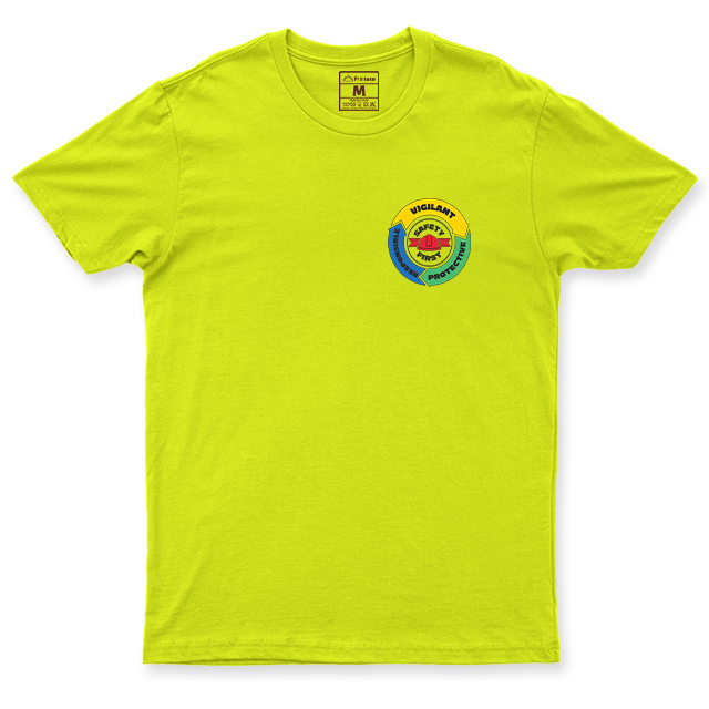 Drifit Shirt: Safety First Badge