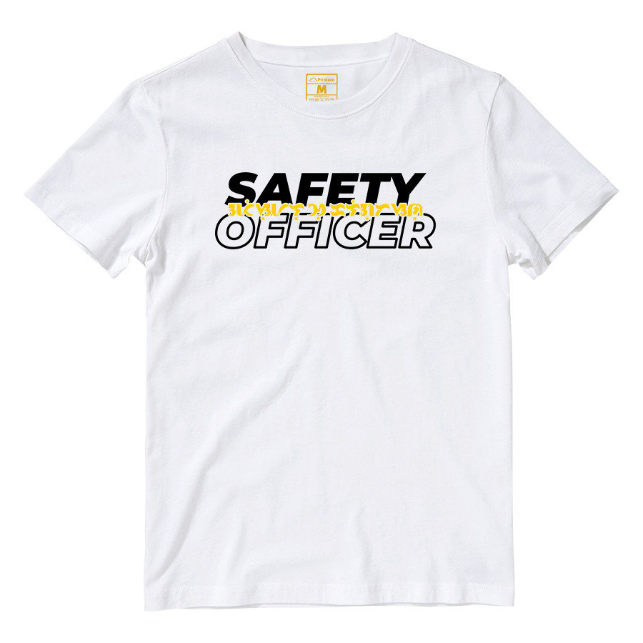 Cotton Shirt: Safety Officer Baybayin Translate