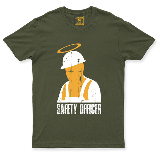 Drifit Shirt: Safety Officer Halo Grunge