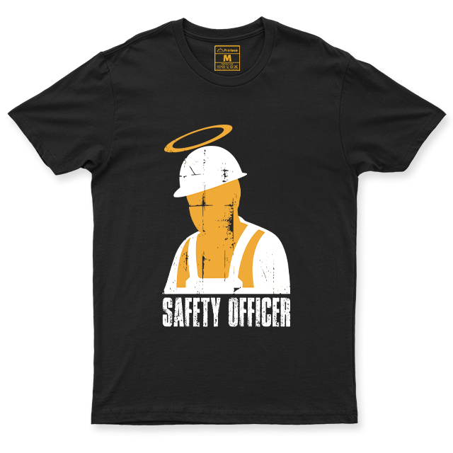 Drifit Shirt: Safety Officer Halo Grunge