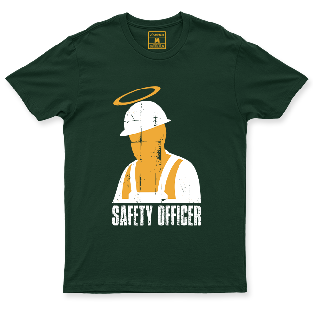 Drifit Shirt: Safety Officer Halo Grunge