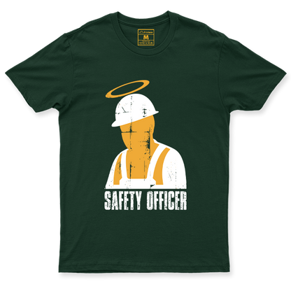 Drifit Shirt: Safety Officer Halo Grunge